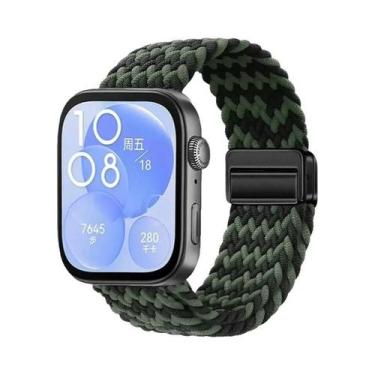 Imagem de Pulseira Magnética De Nylon Trançado Para Huawei Watch Fit 4 pro Fit 3