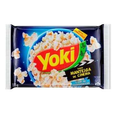 Imagem de Pipoca de Micro-ondas Manteiga de Cinema Yoki 100g
