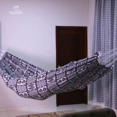 Imagem de Rede Descanso / Dormir Macia Resistente Indiana Artesanal cor:01 - Dec