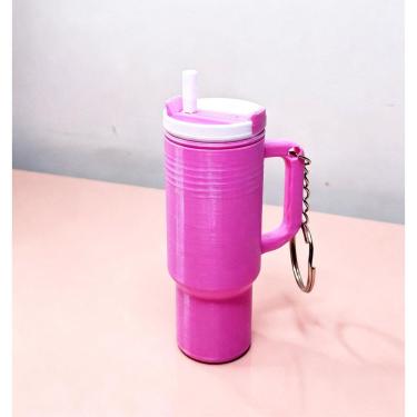 Imagem de Chaveiro de Bolsa Mini Garrafa - Porta Hidratante Labial