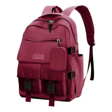 Imagem de Bolsa De Costas Mochila Feminina Viagem Escola Passeio Top - Meimi Amo