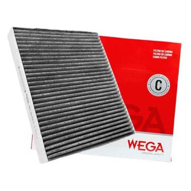 Imagem de Filtro de Ar Condicionado com Carvão Ativado Gol Voyage G5 G6 Fox Novo