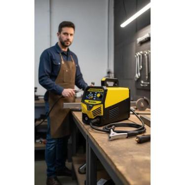 Imagem de Máquina Solda Inversora 150A MMA TIG Eletrodo 220V Profissio - Congrat