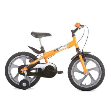 Imagem de Bicicleta Infantil Ludi Aro 16 Freio V-brake Houston Laranja