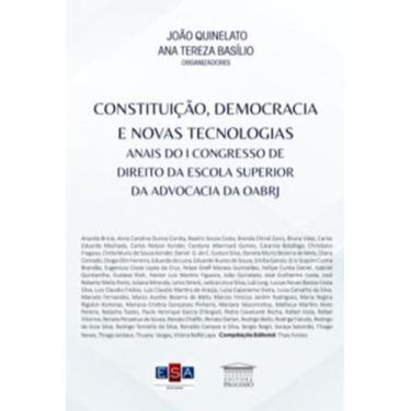 Imagem de Constituição, democracia e novas tecnologias anais do I Congresso de D