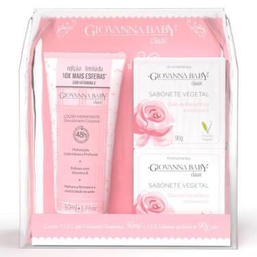 Imagem de Kit Giovana Baby Eterno Encanto Classic Loção Hidratante + 2 Sabonetes