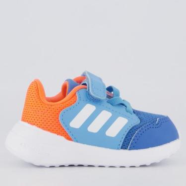 Imagem de Tênis Adidas Tensaur Run 3.0 EL Kids Azul, 21