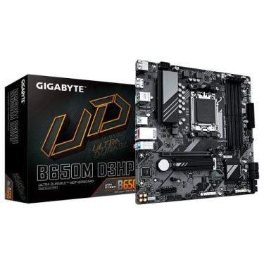 Imagem de Placa-Mãe Gigabyte B650M D3HP, AMD AM5, Micro ATX, DDR5, Preto - B650M