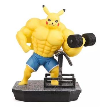 Imagem de Action Figure Pokemon Pikachu Musculo Academia Maromba