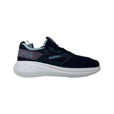 Imagem de Tênis skechers go run fast ref: 896251br feminino, Marinho, Azul claro