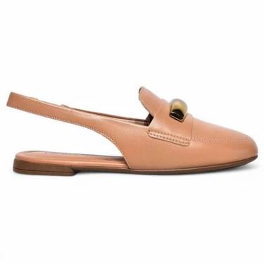 Imagem de Sapato Mule Feminino Beira Rio Slingback 4323105, Camel, 38