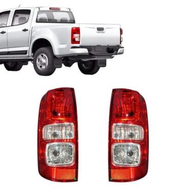 Imagem de Lanterna Traseira S-10 2012 2013 2014 2015 a 2022 Sem Led - RF, Lado E