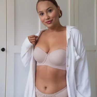 Imagem de Sutiã sem alça (tqc) - Vi Lingerie , Bege, M