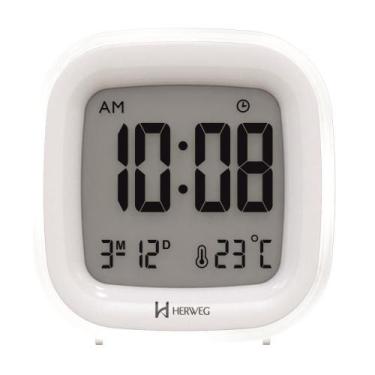 Imagem de Despertador Digital Herweg Ref: 2995-021 Branco