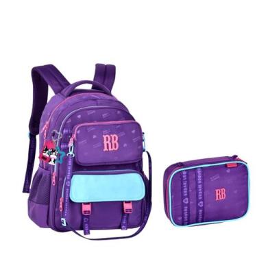 Imagem de Kit Mochila de Costa Urban Mix RB26227 + Estojo Rebecca Bonbon - Clio 