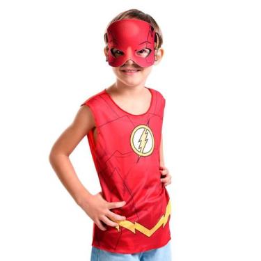 Imagem de Fantasia Pop Infantil Flash Super Magia DC Comics NovaBrink - Novabrin