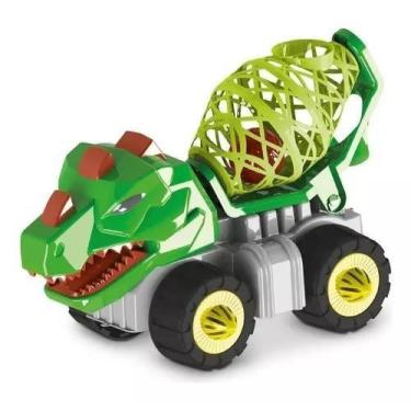 Imagem de Caminhão Dinossauro Betoneira Dino Construction - Samba Toys