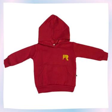 Imagem de Blusa de Moletom Infantil - Xic Xic Moda Infantil, Feminino, Vermelho,