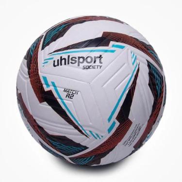 Imagem de Bola Uhlsport Match R2 Brasileirão para Futebol Society, Branco, 5