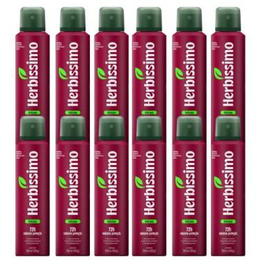 Imagem de Kit 12 Desodorante Aerossol Herbíssimo Volcano 150 Ml - Dana
