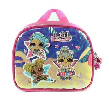 Imagem de Lancheira lol luxcel infantil menina la35855, ROSA, UN