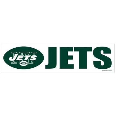 Imagem de Adesivo Faixa Bumper Strip 30x7,5 New York Jets - Wincraft