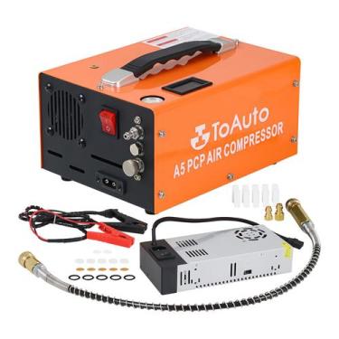 Imagem de Compressor de ar PCP TOAUTO A5 4500Psi 30Mpa 12V DC/110V AC