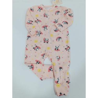 Imagem de Macacao Suedini Bebe Menina Brandili Inverno Luxo 34741, Rosa, G ( 6 -
