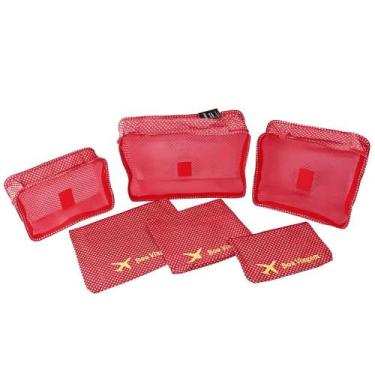 Imagem de Kit Necessaire p/ Viagem 5 Peças - Uni Home
