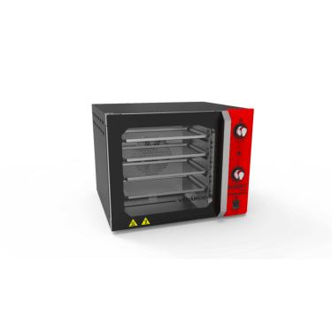 Imagem de Forno Convector Smart Basic Elétrico Venâncio 4 Esteiras Vermelho Fcsb4e 220v