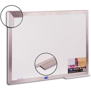 Imagem de Quadro Branco Moldura Aluminio 100X080CM POP - Cortiarte