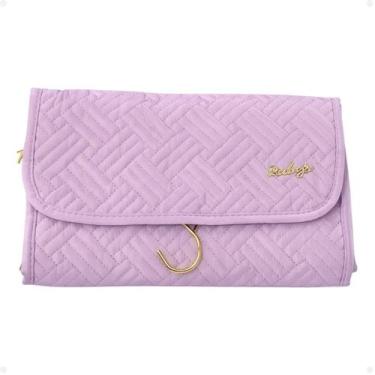 Imagem de Necessaire Dobrável com Compartimentos Rubys Necf-160b - RUBY'S, Lilás