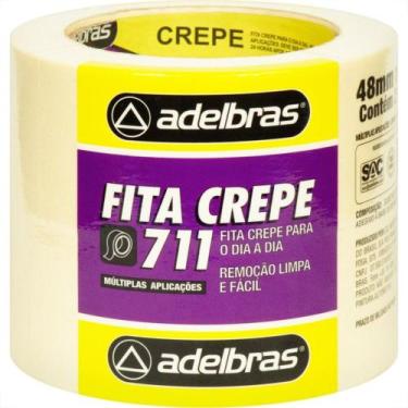 Imagem de Fita Crepe Adelbras 48X40M - Kit C/2