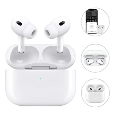 Imagem de Fone Bluetooth Premium A Pods 2 Pro 2 In-ear Ios/android - Branco - Ge