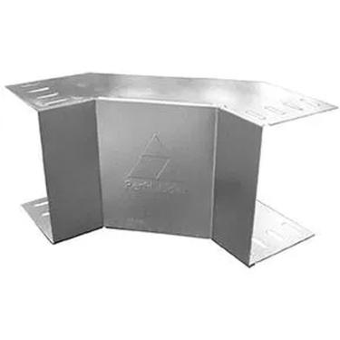 Imagem de Eletroduto Ou Eletrocalha g Pz Curva Vertical Externa 90 Graus sem Virola 50x50mm Perfil