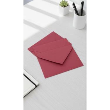 Imagem de Envelope Bico Marsala 15x21cm - 25 Unidades - Congratulations Store