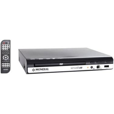 Imagem de DVD Player Mondial D-15 com Karaokê Ripping - USB
