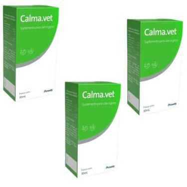 Imagem de Kit 3un Calma.vet Cães/Gatos 30ml Provets