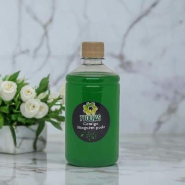 Imagem de Banho Comigo Ninguém Pode Líquido 500ml 7 Folhas Escudo, Proteção Vibr