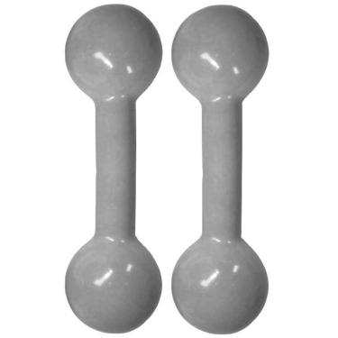 Imagem de kit halteres peso 1 kg par caneleiras de peso 2 kg peso academia e colchonete academia-Unissex