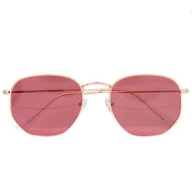 Imagem de Óculos De Sol Uva Hexagonal Rose - Palas Eyewear