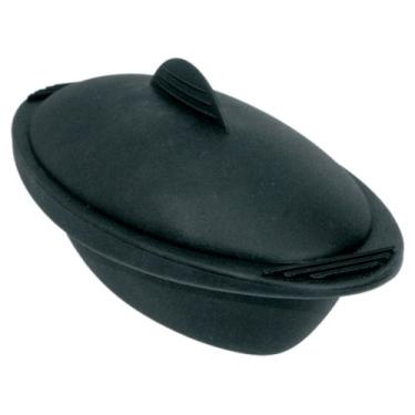 Imagem de Mastrad Personal 20-Ounce Oval Steamer, Black