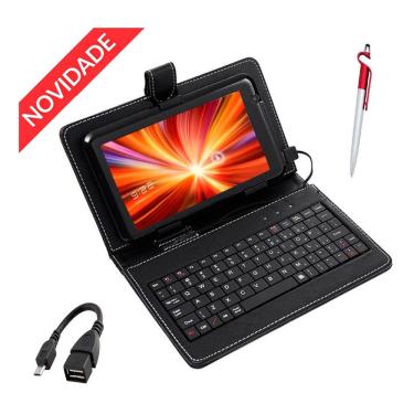 Imagem de Capa De Tablet Teclado Samsung Tab A8 T290 T295 + Pelicula