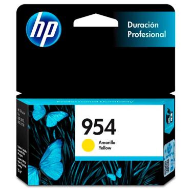 Imagem de Cartucho HP 954 Amarelo L0S56AB - Para OfficeJet Pro 8210, 8216/8218, 7740, 8710, 8720, 8730, 8740