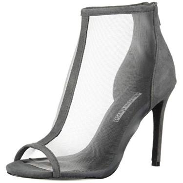 Imagem de Charles David Bota feminina de cano curto, Carvão, 5