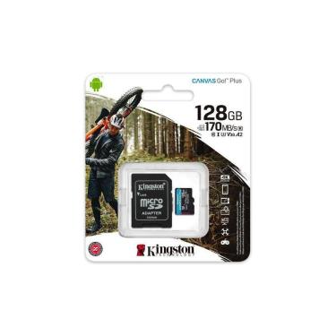 Imagem de Cartao De Memoria Micro Sdxc 128Gb U3 V30 A2 Canvas Go Plus