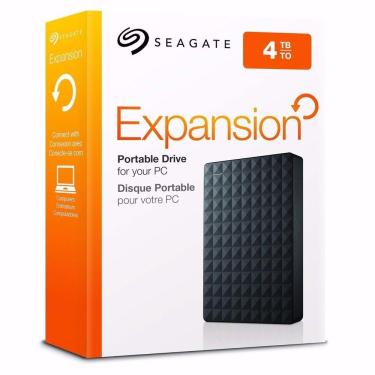 Imagem de HD Externo 4TB Seagate Expansion Portátil USB 3.0
