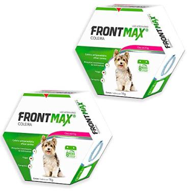 Imagem de Combo 02un Coleira Frontmax Cães Até 4 kg