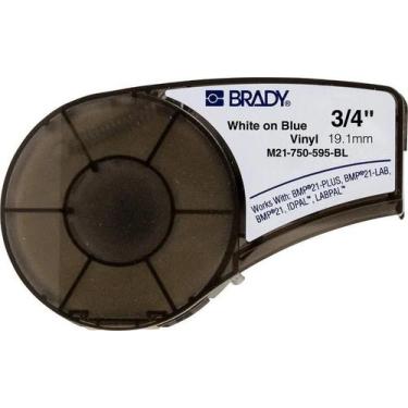 Imagem de Etiqueta Brady M21-750-595-Az(19,1mm X 6,4M)