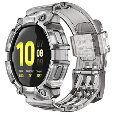 Imagem de SUPCASE Capa Unicorn Beetle Pro Series para Galaxy Watch 5 de 44 mm (2022)/Galaxy Watch 4 de 44 mm (2021), capa protetora robusta com pulseira (FrostBlack)